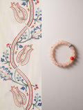 Chinoiserie  Vanilla South Red Agate Bracelet,Lumivault.