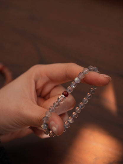 「Chinoiserie」Bright Spring  Sunstone Labradorite Bracelet - Lumivault