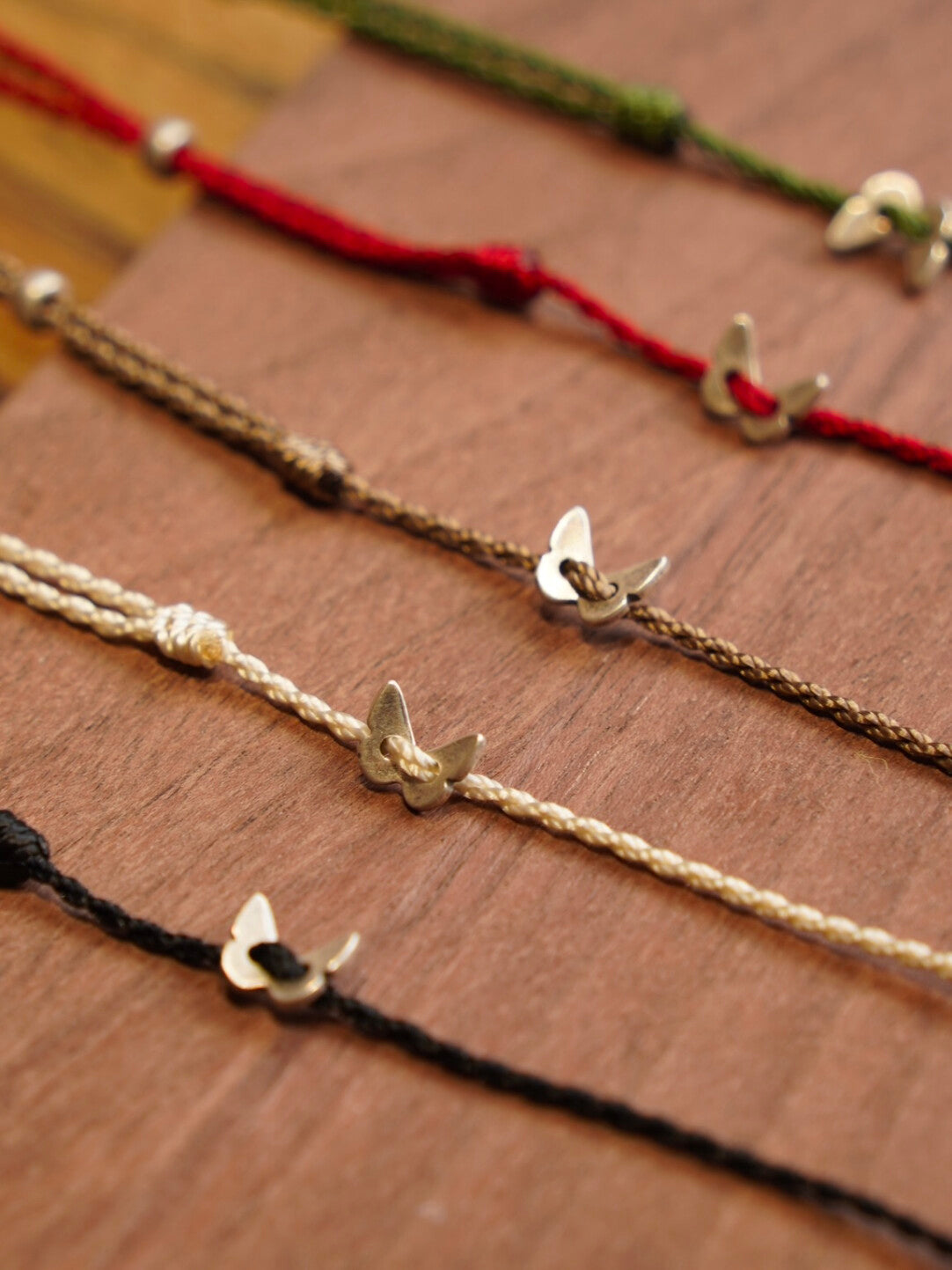 「Chinoiserie」Butterfly Braided Bracelet,Lumivault.