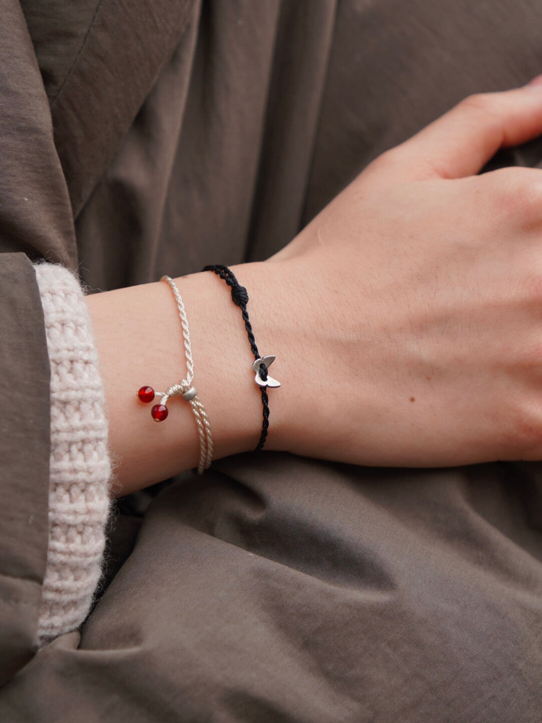 「Chinoiserie」Butterfly Braided Bracelet - Lumivault