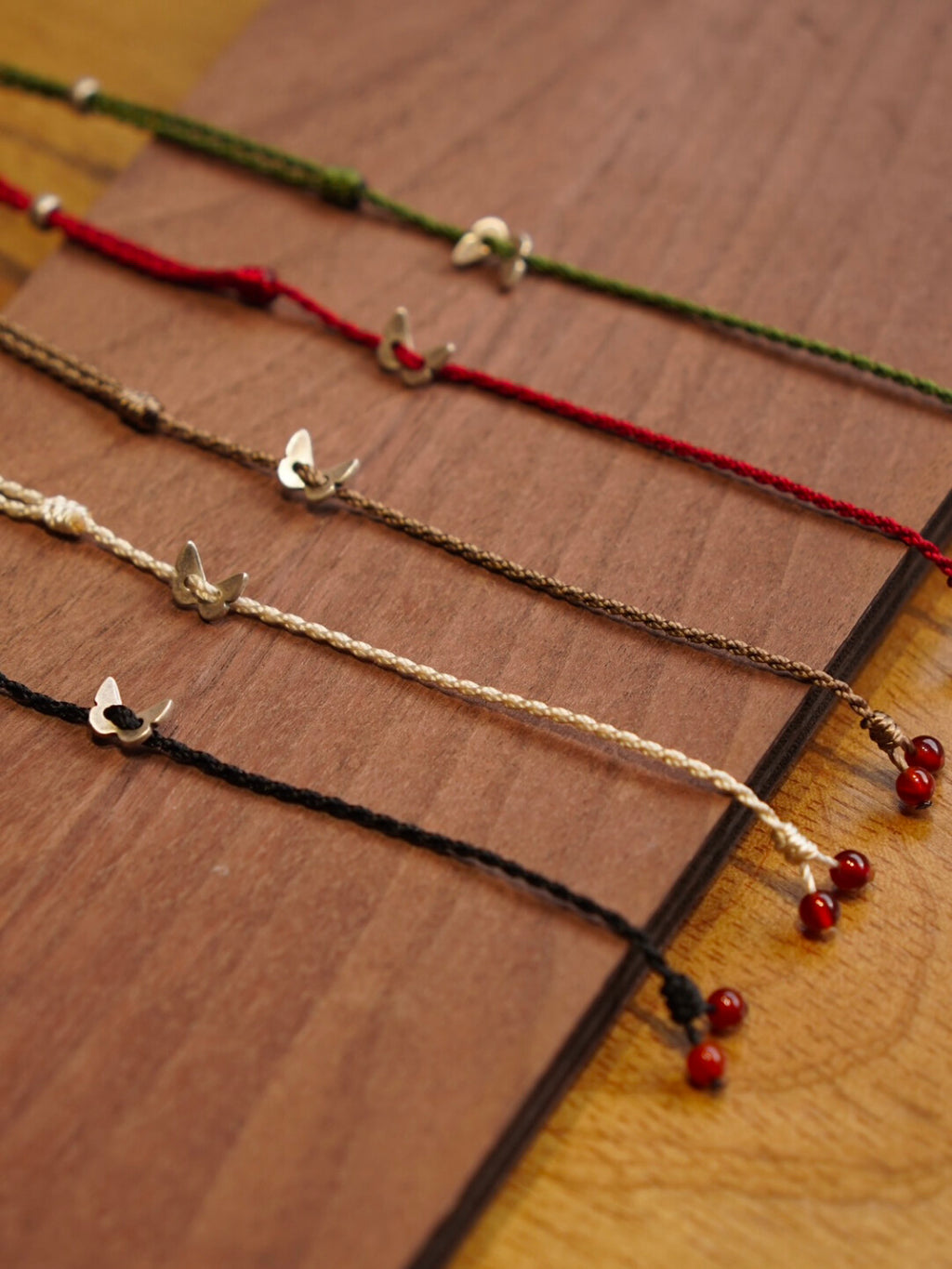 「Chinoiserie」Butterfly Braided Bracelet,Lumivault.
