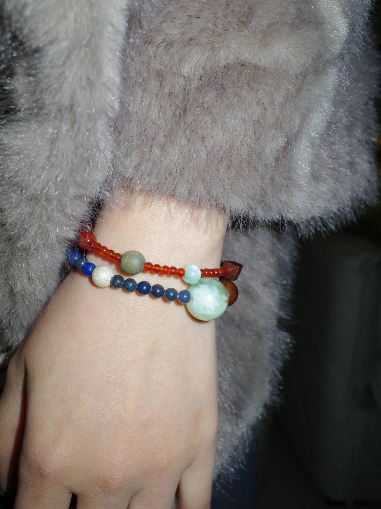 Chinoiserie Multi-color Bracelet,Lumivault.