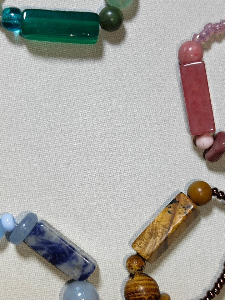 Chinoiserie Natural Jade Beads Ring