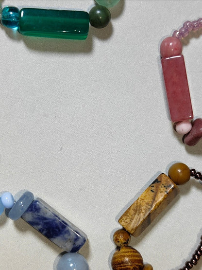 Chinoiserie Natural Jade Beads Ring