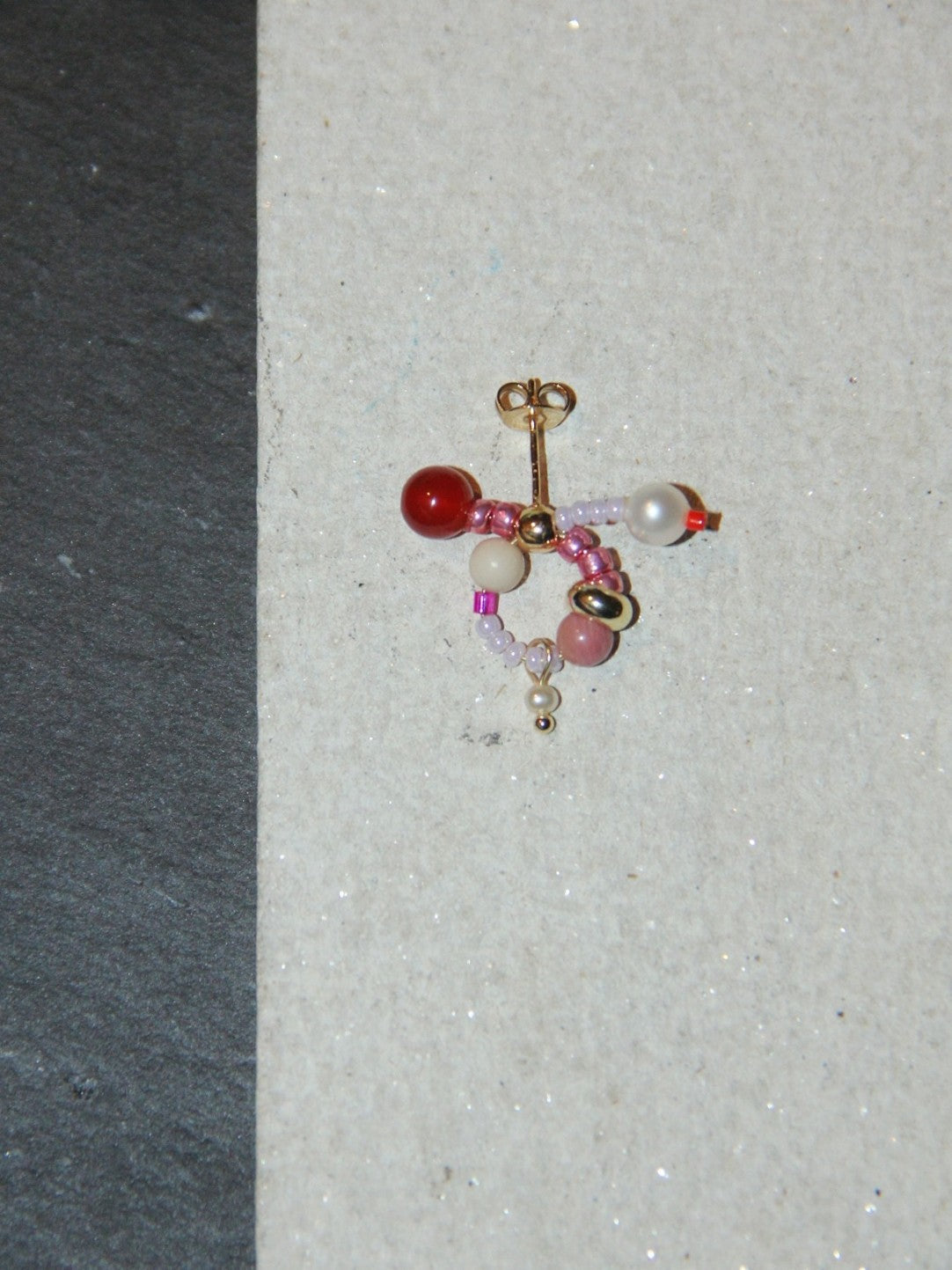 Chinoiserie Natural Jade Twisted Beaded Earrings,Lumivault.