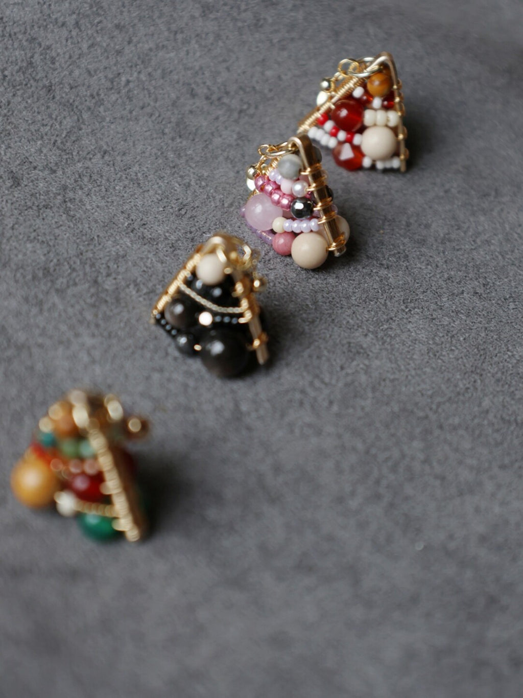 Christmas Tree Earrings,Lumivault.