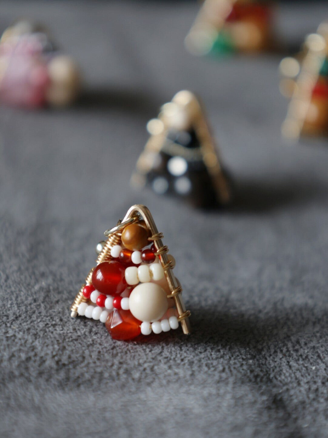 Christmas Tree Earrings,Lumivault.