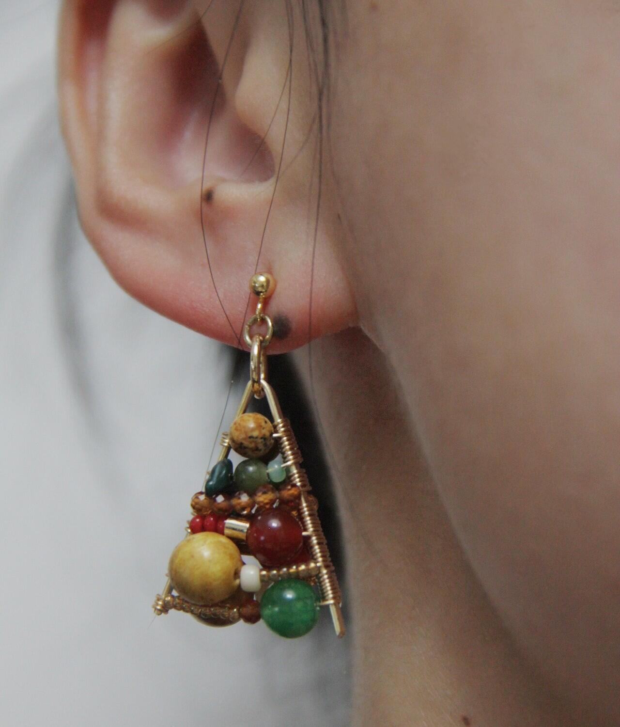 Christmas Tree Earrings,Lumivault.