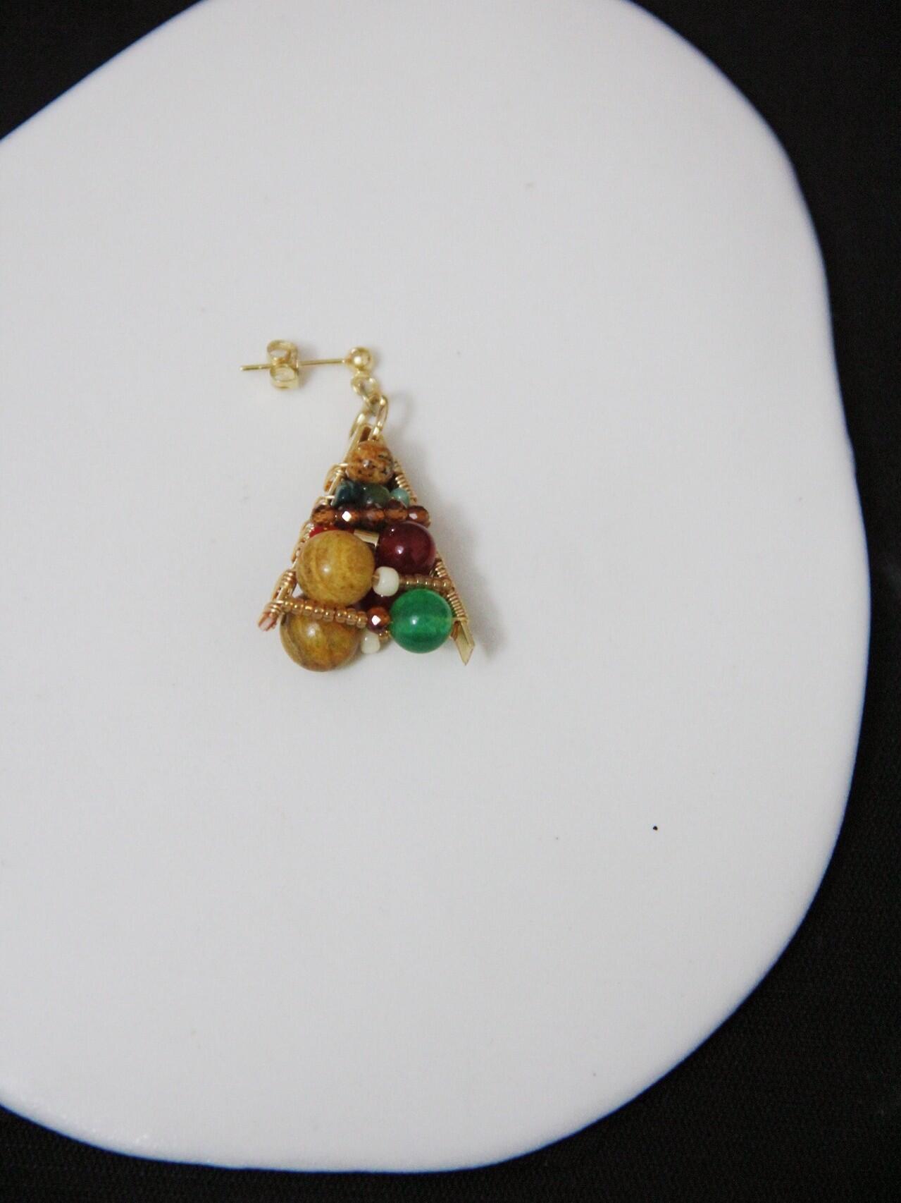 Christmas Tree Earrings,Lumivault.