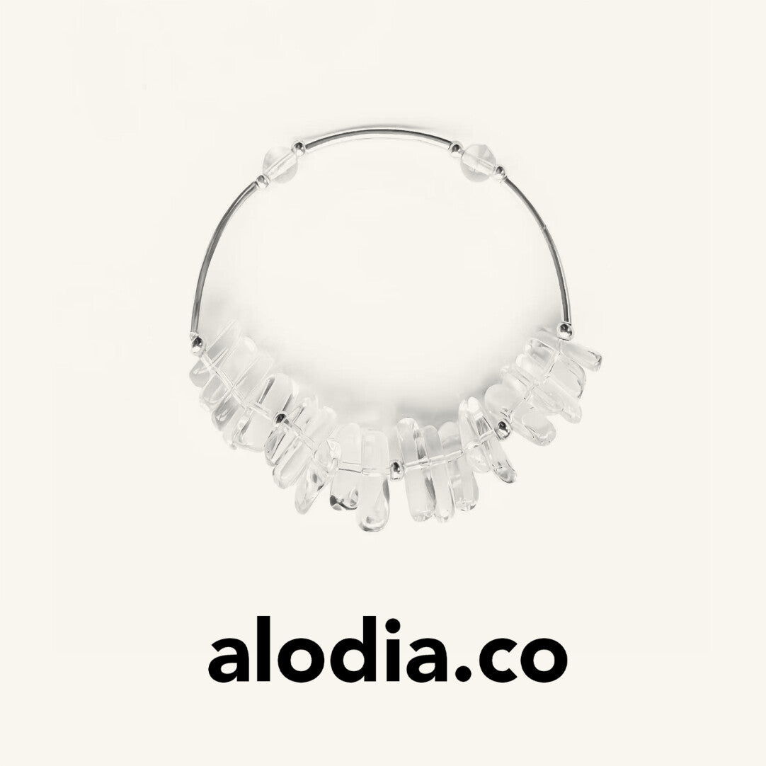 Clear Quartz Bracelet,Lumivault.