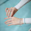 Clear Quartz Bracelet,Lumivault.