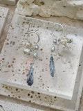 Cold Spring Blue Earrings,Lumivault.