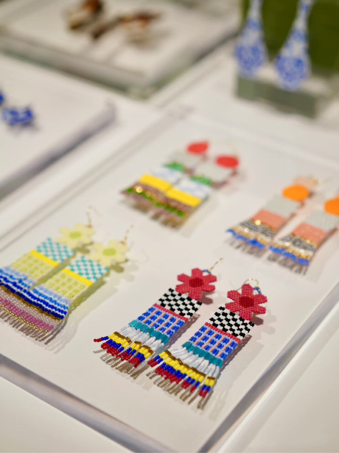 Daydream MIYUKI Beaded Earrings,Lumivault.