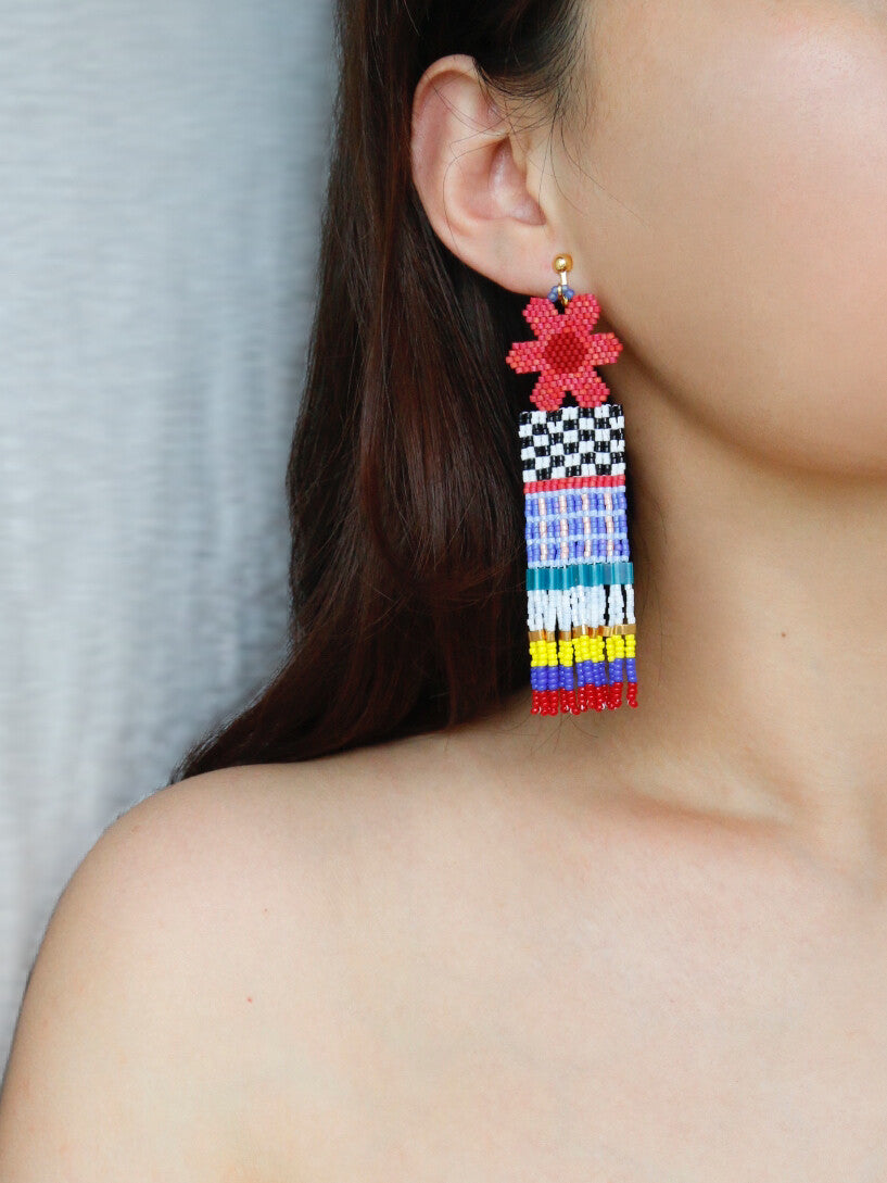 Daydream MIYUKI Beaded Earrings,Lumivault.