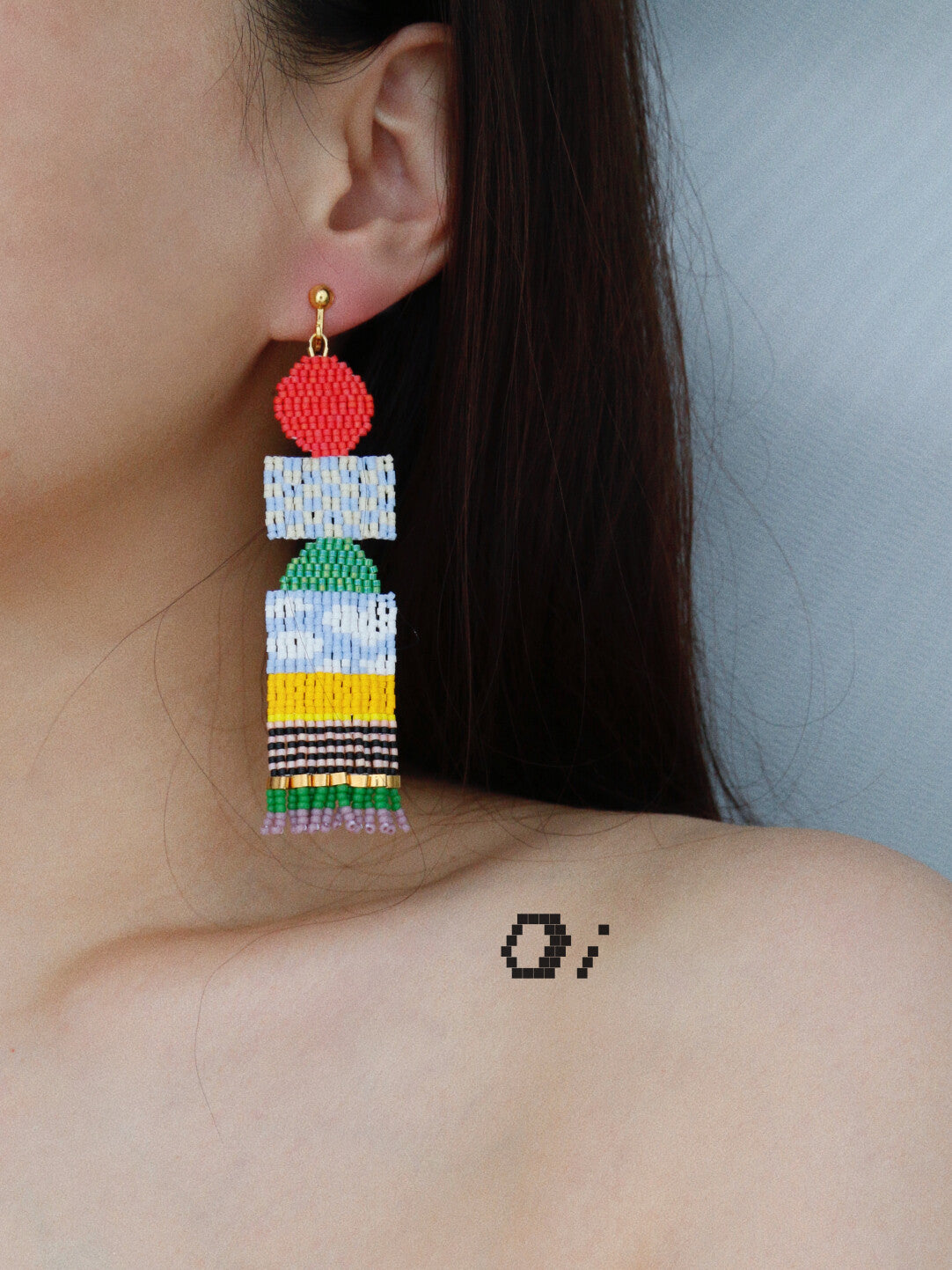 Daydream MIYUKI Beaded Earrings,Lumivault.