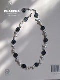 Pharpha Dried Rose Baroque Petal Pearl Necklace,Lumivault.