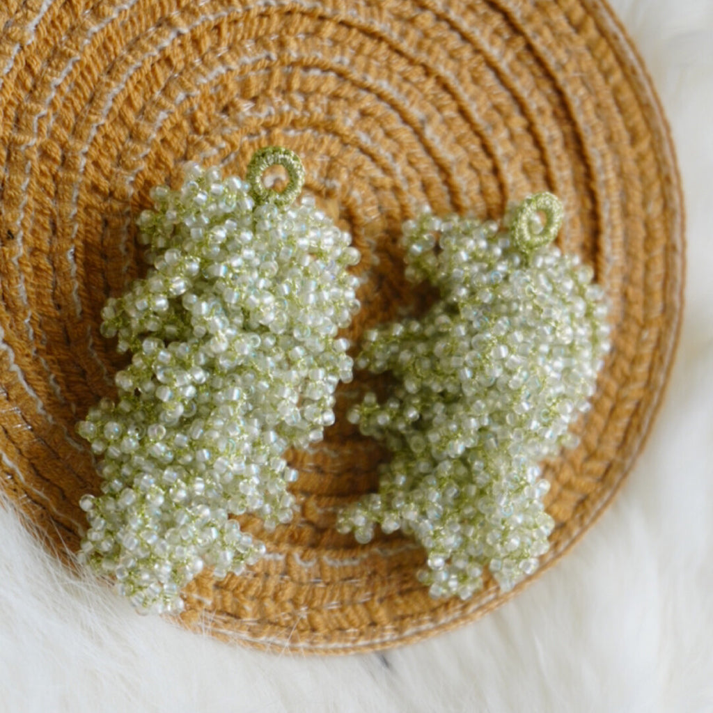 Early Spring MIYUKI Beaded Jewelry,Early Spring Large / Studs,Lumivault.