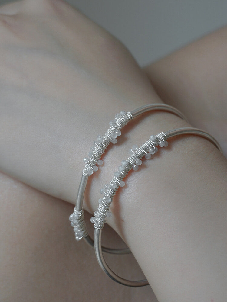 Firefly Sterling Silver Filigree Bracelet,Lumivault.