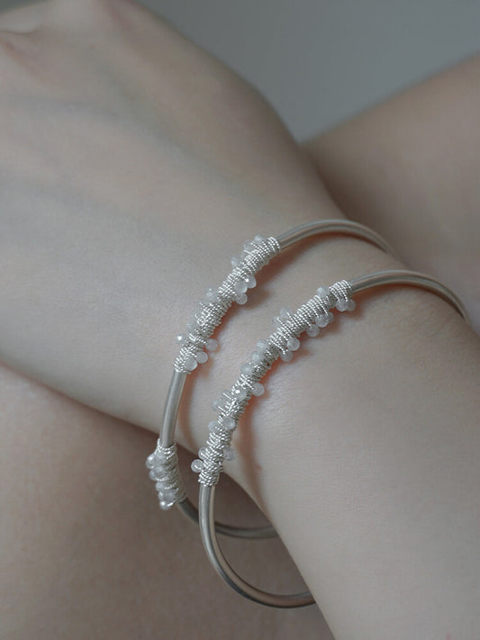 Firefly Sterling Silver Filigree Bracelet - Lumivault