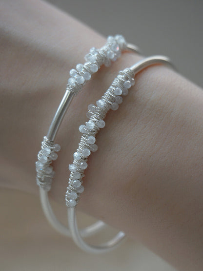 Firefly Sterling Silver Filigree Bracelet - Lumivault