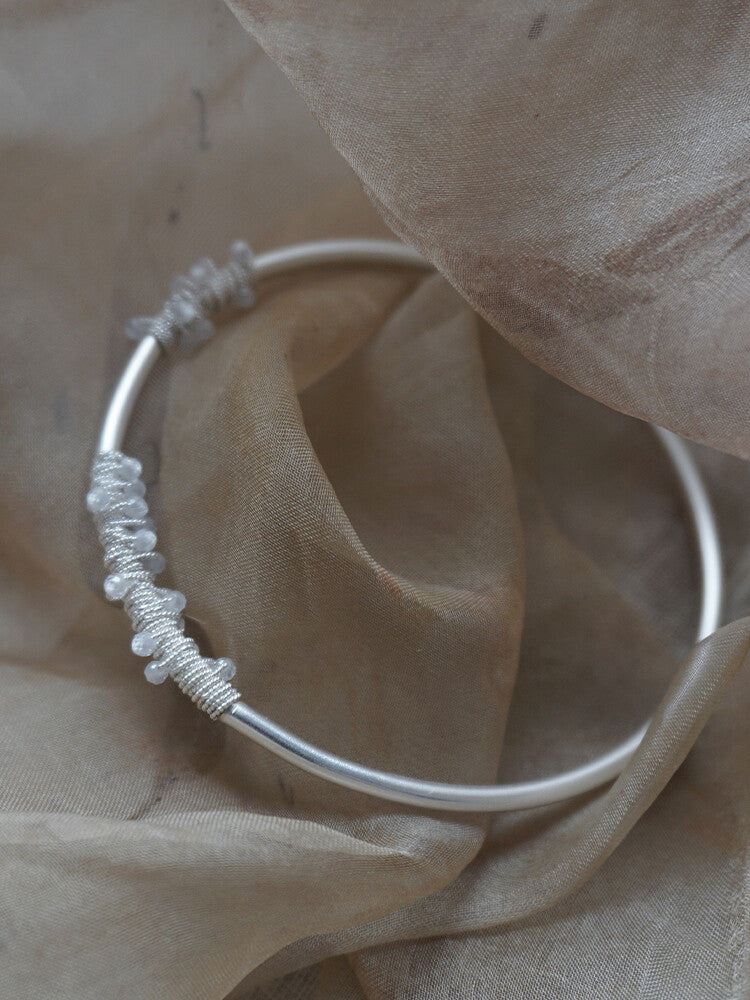 Firefly Sterling Silver Filigree Bracelet - Lumivault
