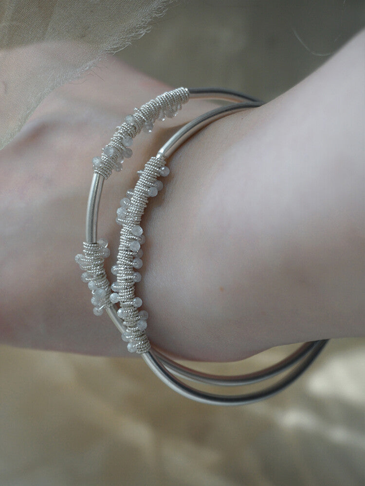 Firefly Sterling Silver Filigree Bracelet,Lumivault.