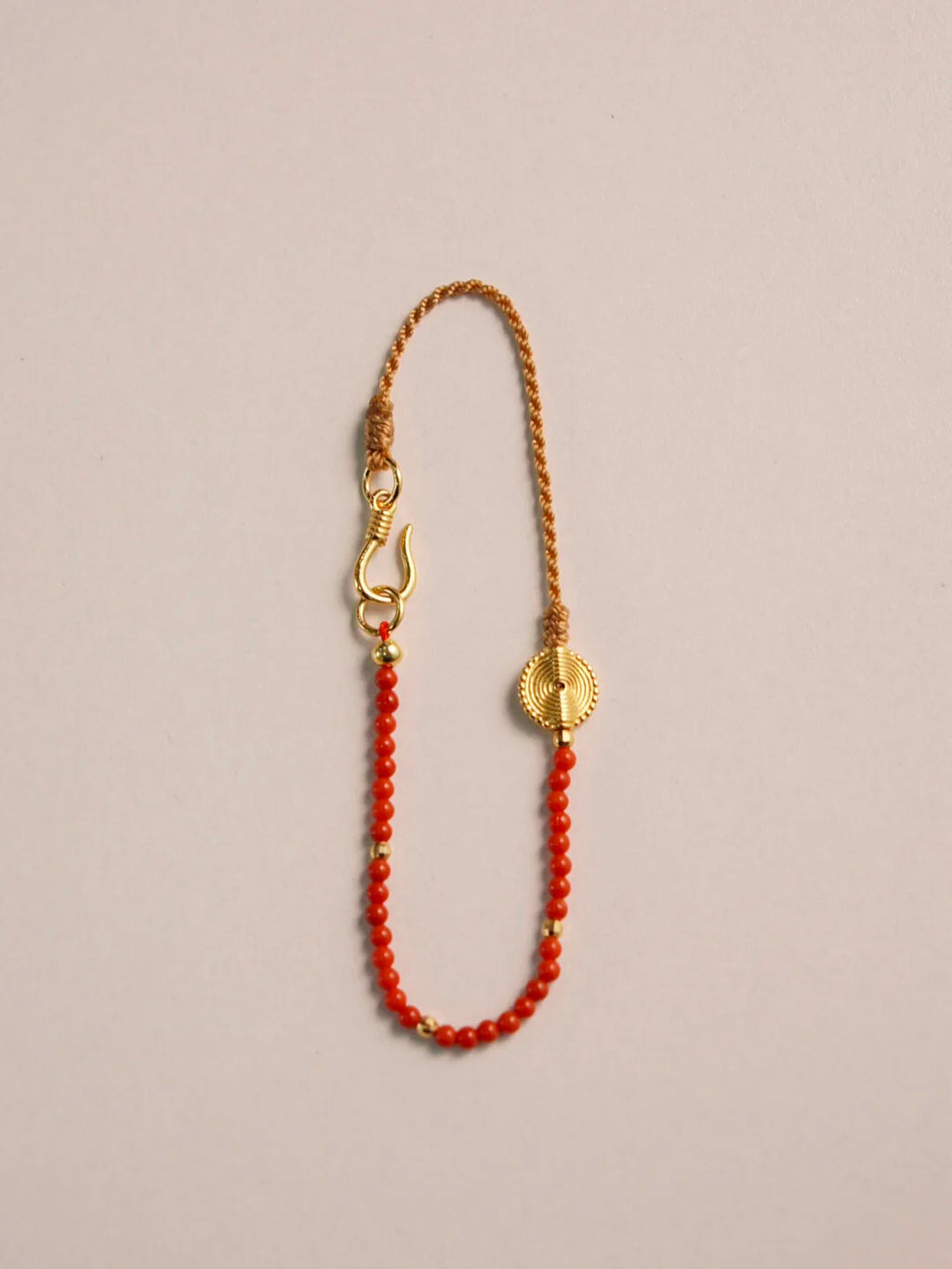 Fireworks Stars South Red Agate Beaded Bracelet,Lumivault.