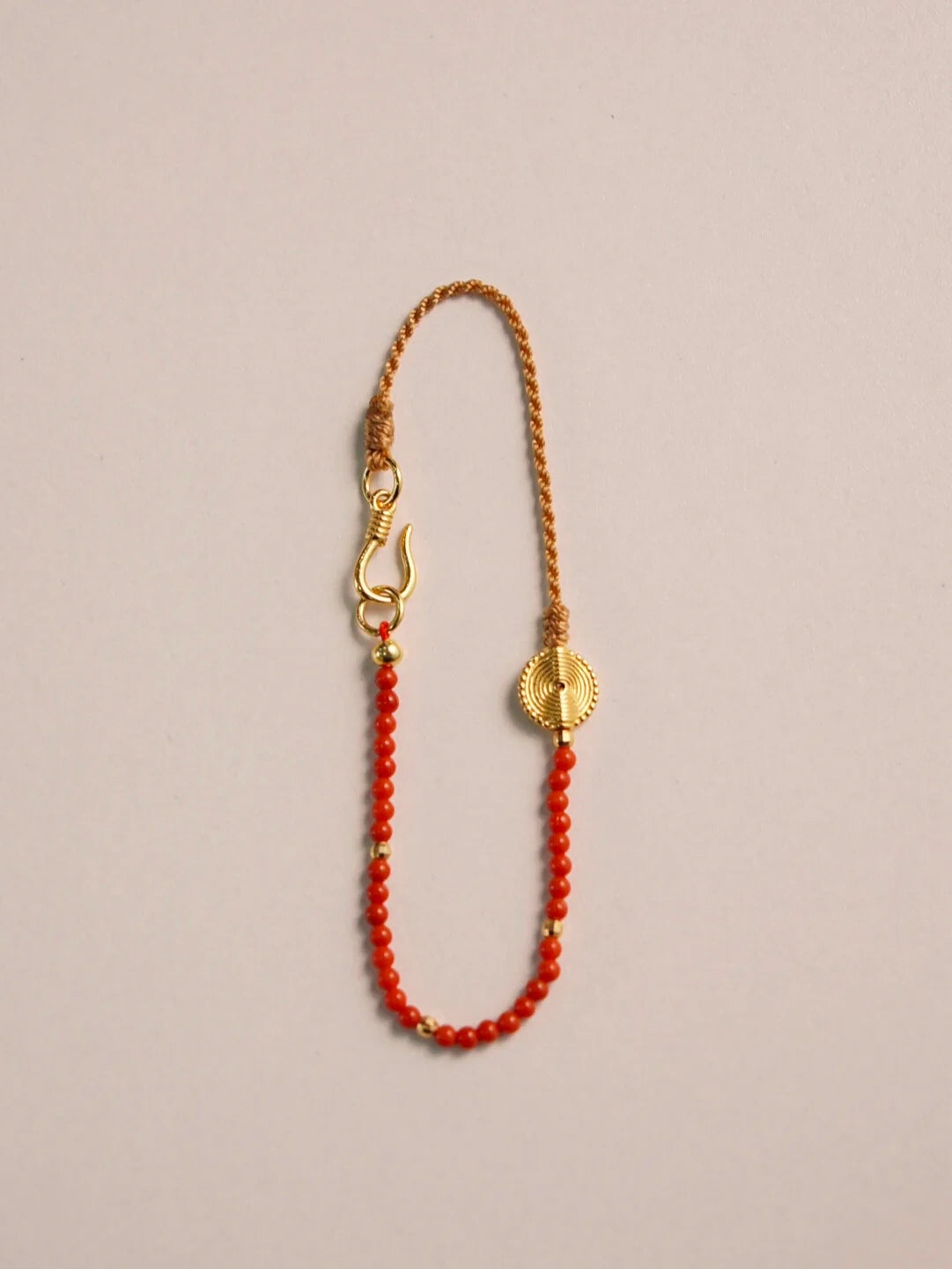 Fireworks Stars South Red Agate Beaded Bracelet,Lumivault.