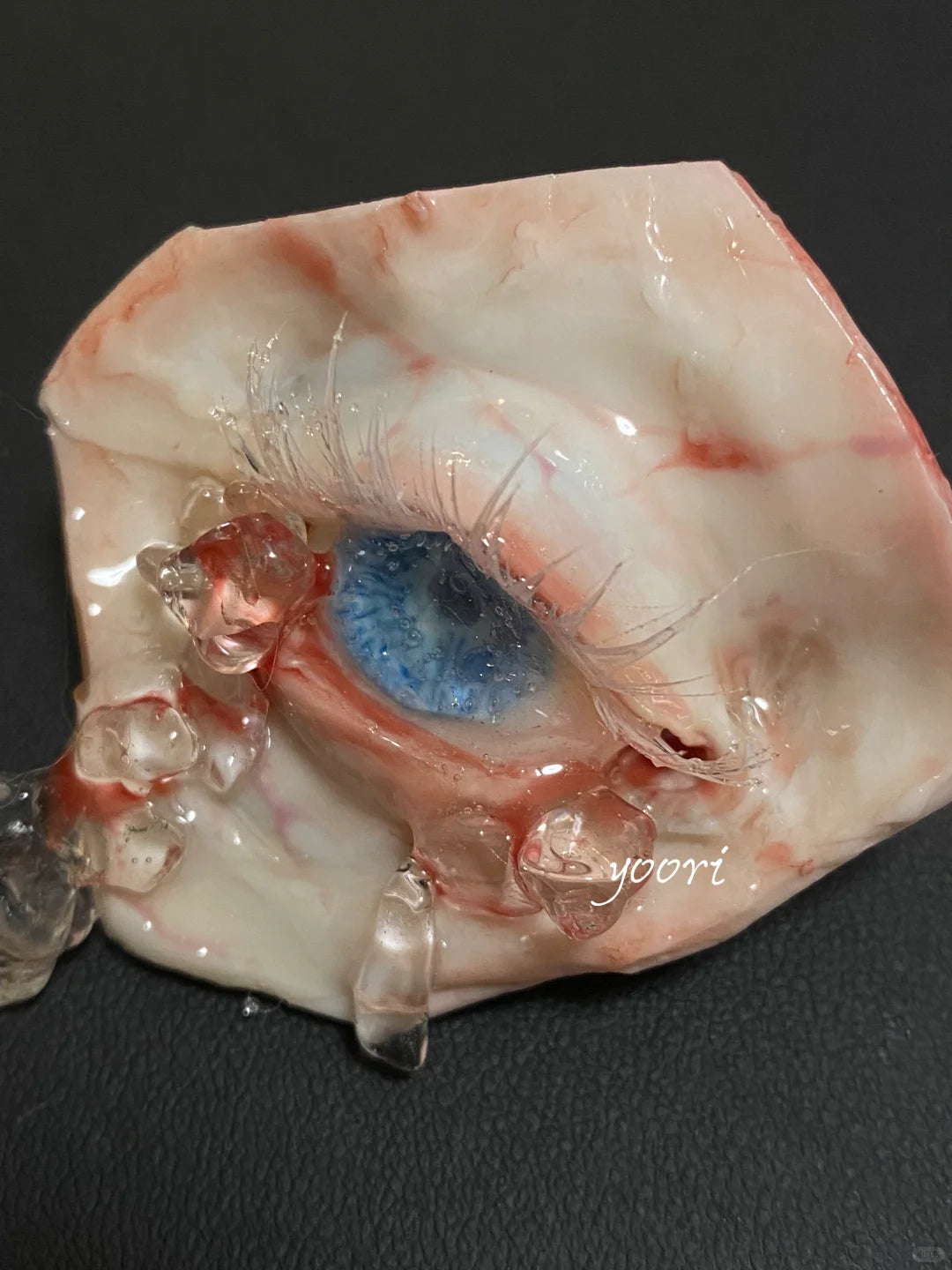 Fragmented Eye Necklace,Lumivault.