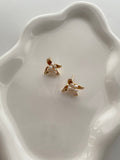 Freshwater Pearl Millet Bead Earrings,Lumivault.