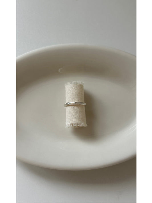 Fruit Silver Open Ring - Lumivault