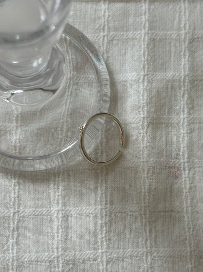 Fruit Silver Open Ring - Lumivault