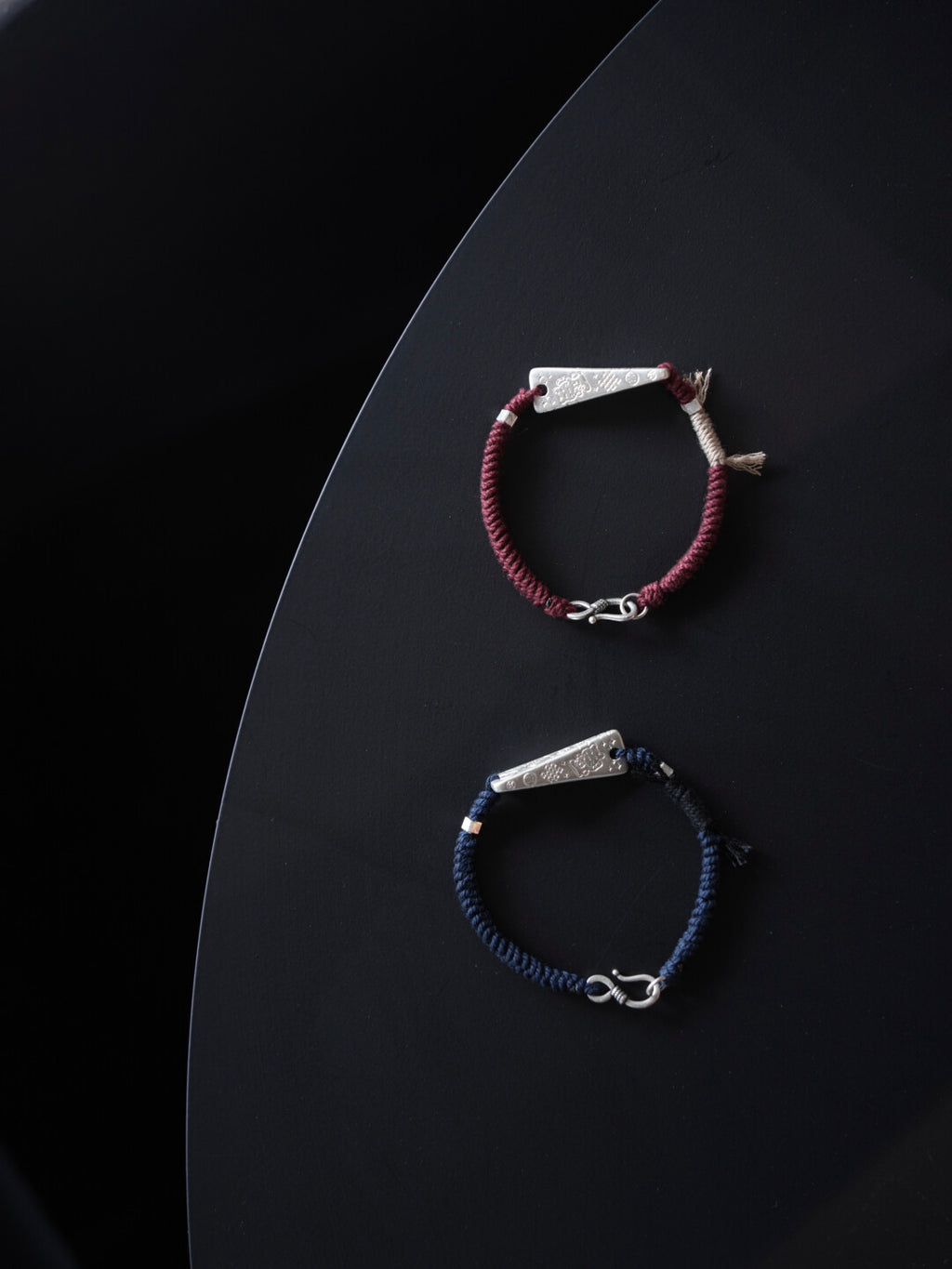 Good News Buckle Braided Rope Bracelet,Lumivault.