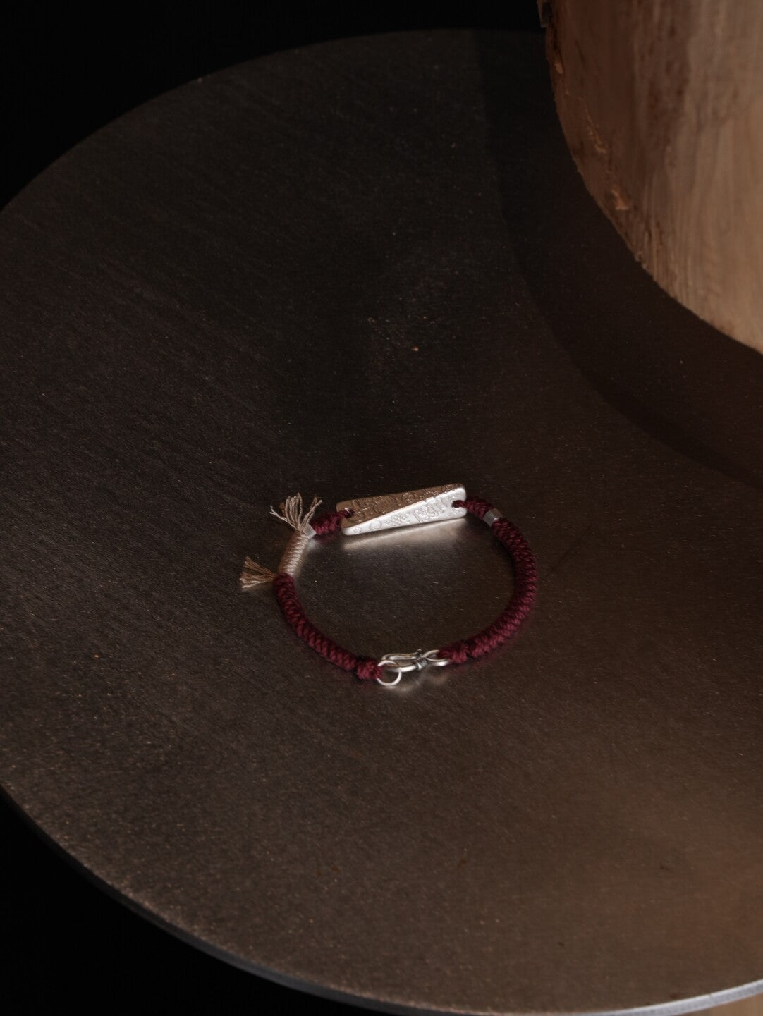 Good News Buckle Braided Rope Bracelet,Lumivault.