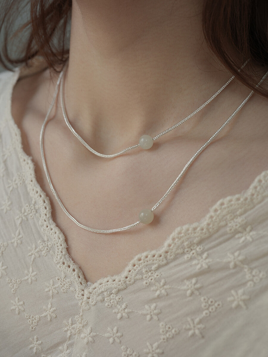 Grandma's Jade Necklace,Lumivault.