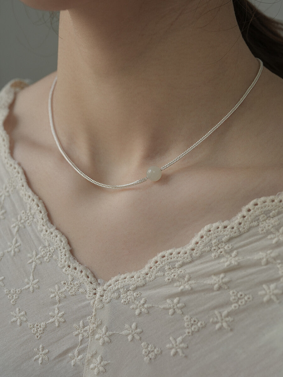Grandma's Jade Necklace,Lumivault.