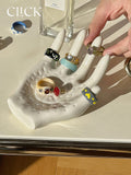 Hand Shaped Ceramic Ring Holder,Lumivault.