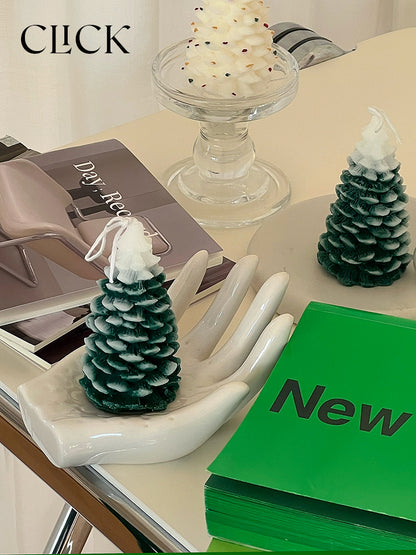 Hand Shaped Ceramic Ring Holder