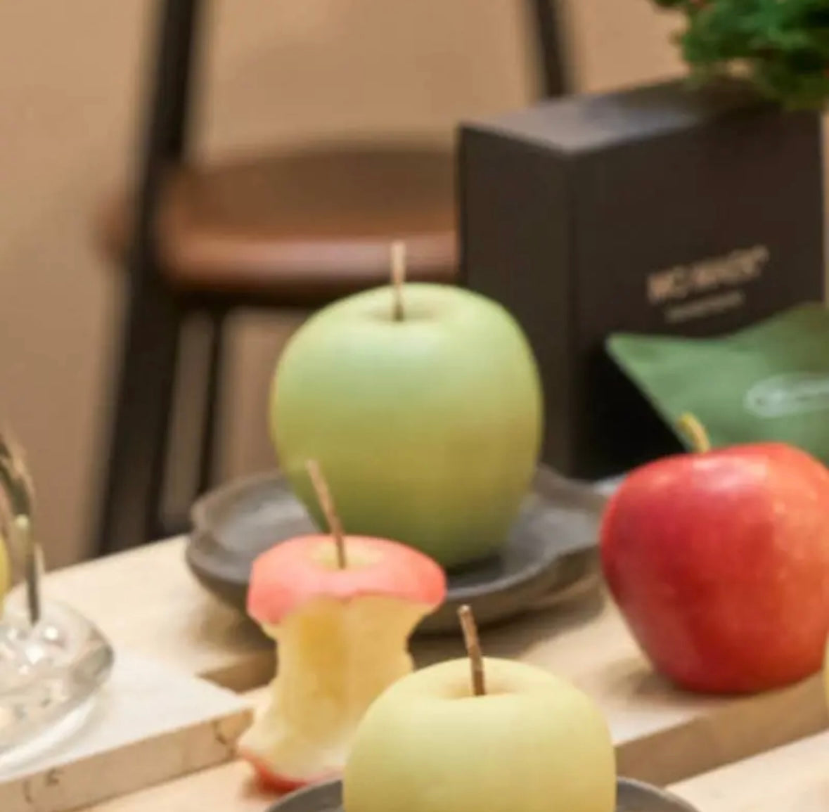 Handmade Apple Scented Candles