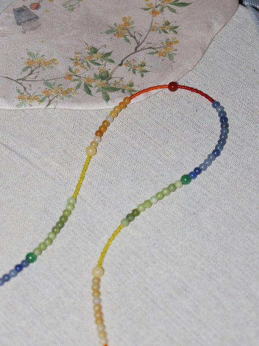 Handmade Rainbow Necklace - Lumivault