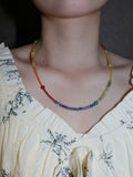 Handmade Rainbow Necklace,Lumivault.