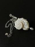 Handmade Starry Conch Necklace,Pink Diamond,Lumivault.