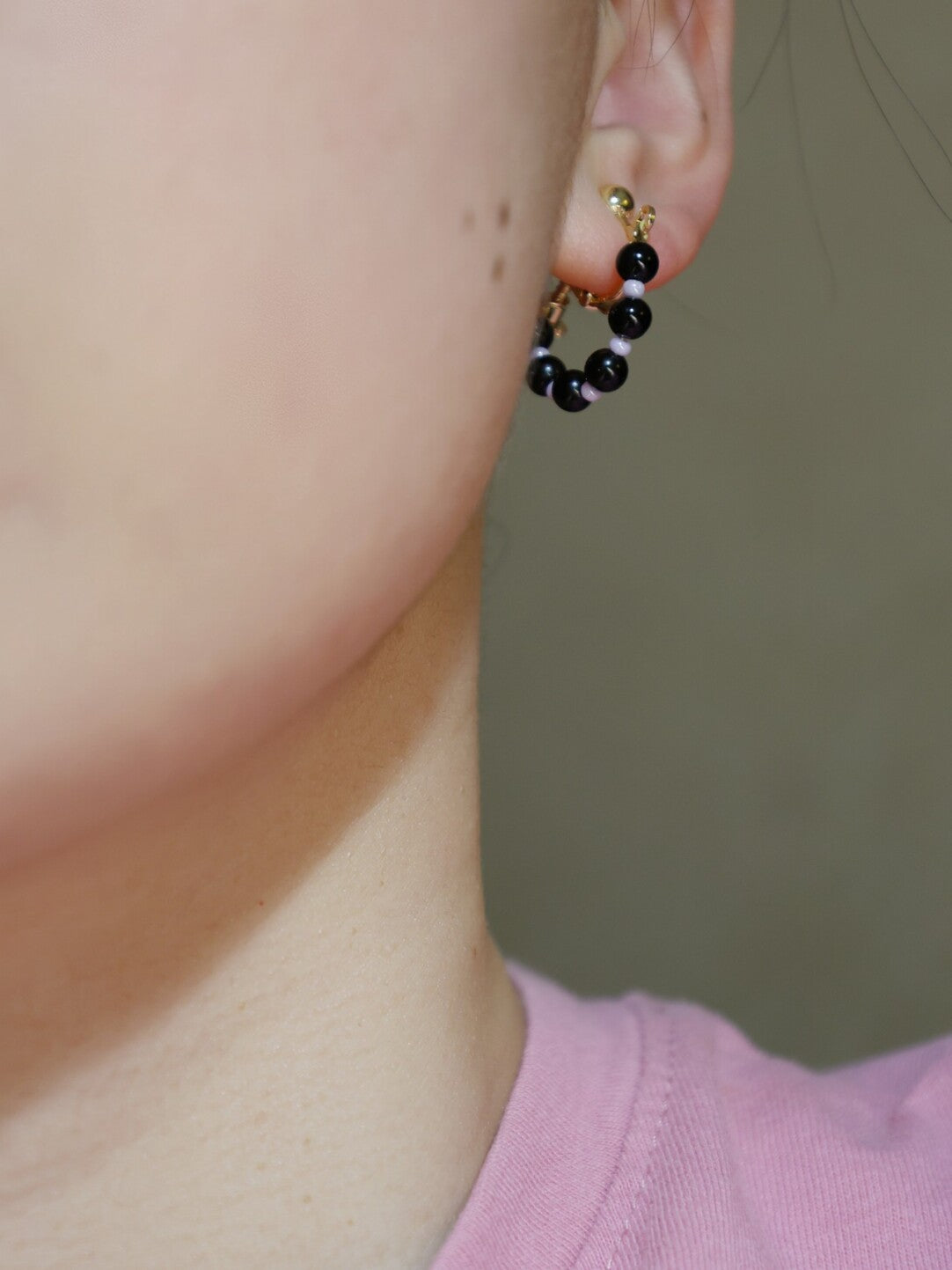 Handmade Summer Light Purple Asymmetrical Earrings - Lumivault
