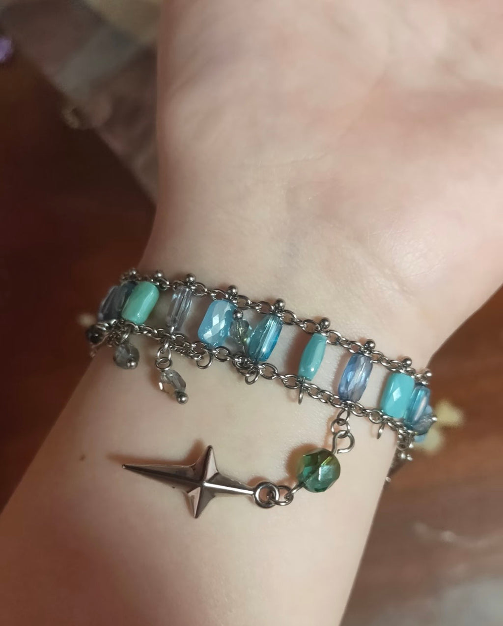 Star Tassel Bracelet,Lumivault.