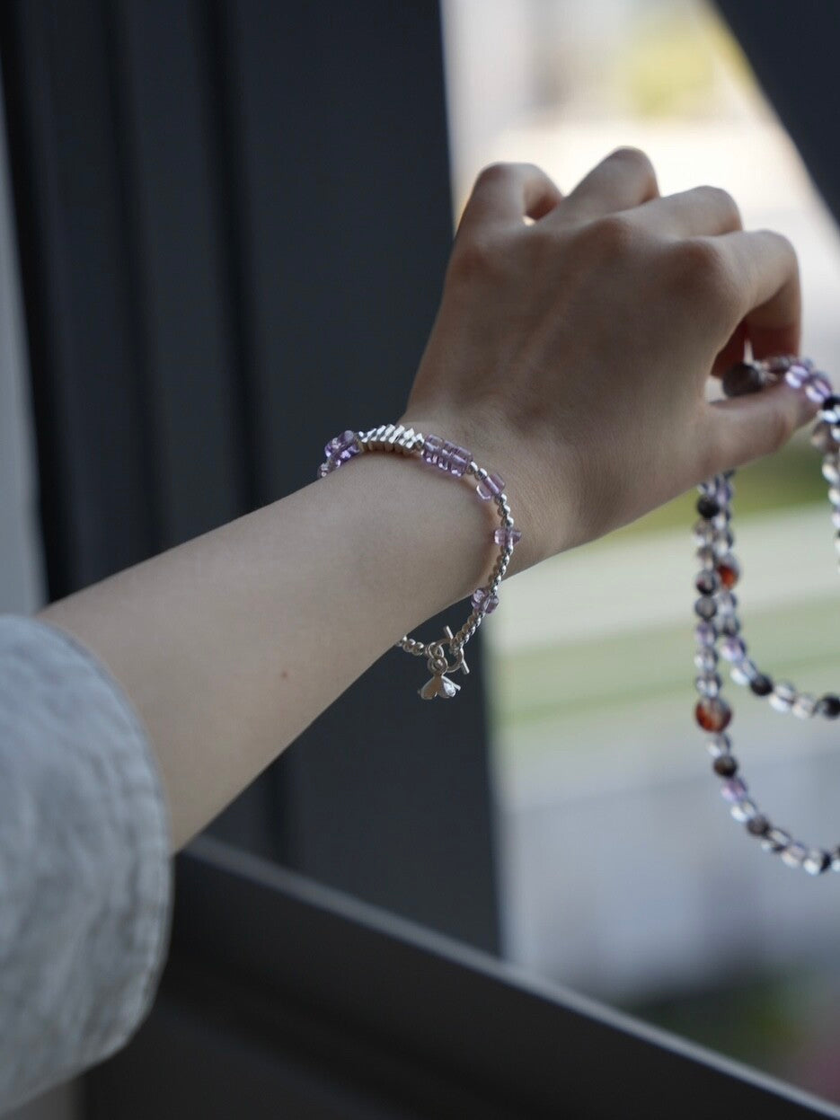 Iris Beaded Bracelet,Lumivault.