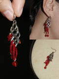 Iron and Blood Earrings,Lumivault.