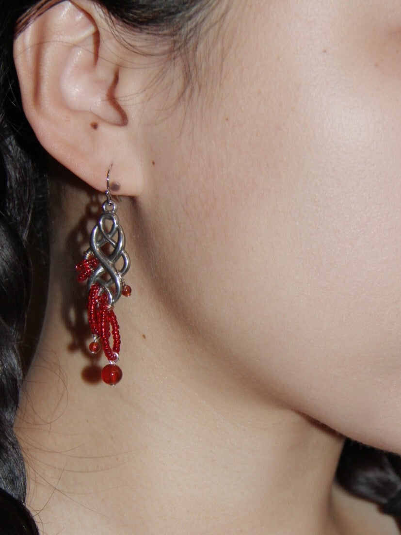 Iron and Blood Earrings,Lumivault.
