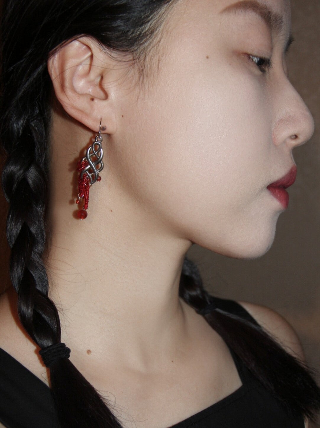 Iron and Blood Earrings,Lumivault.