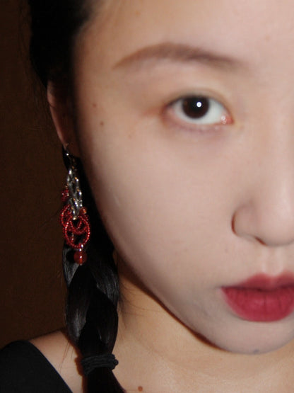 Iron and Blood Earrings