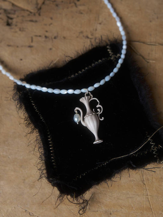 La Source Flagon Pearl Necklace